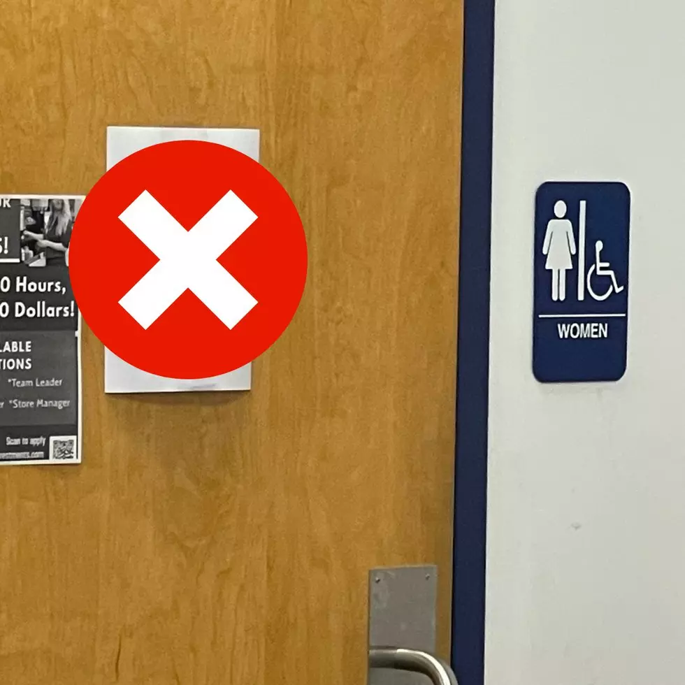 Disturbing Sign Posted on Women&#8217;s Bathroom Door at Gas Station in Wisconsin