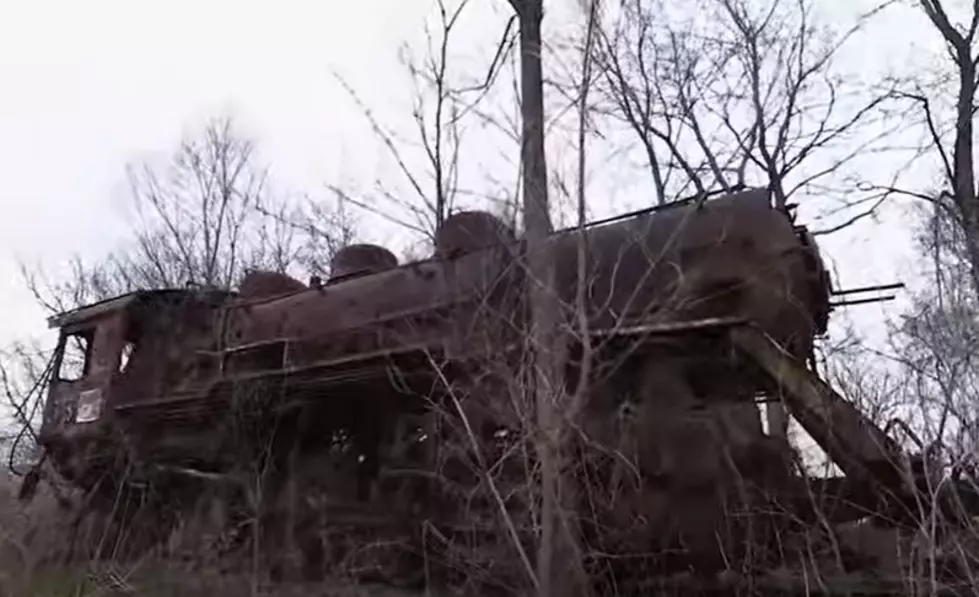 Photo Of Abandoned Antique Train In Illinois