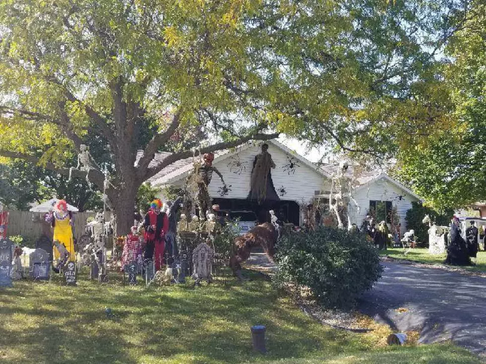 One of The Best Halloween Decorated Homes is in Rockton, Illinois