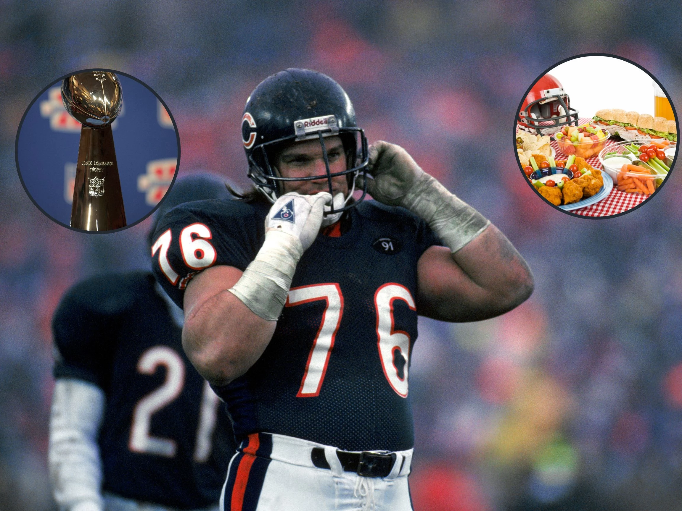 Emotional fundraiser held to support Chicago Bears legend Steve
