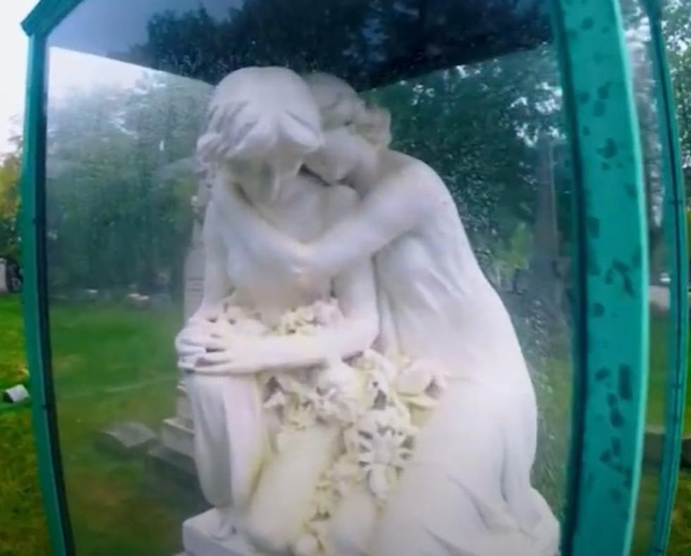 Creepy Chicago Cemetery Statue From 1900's, Moves...What?