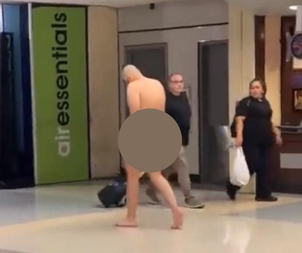 WARNING NSFW: Video Of Naked Man Walking Through O'Hare In IL