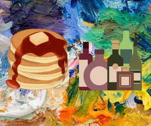 Pancakes And Booze Served At Unique Art Show In Illinois