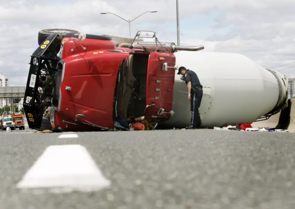 Shocking, Head-On Collision with a Cement Truck [Video]