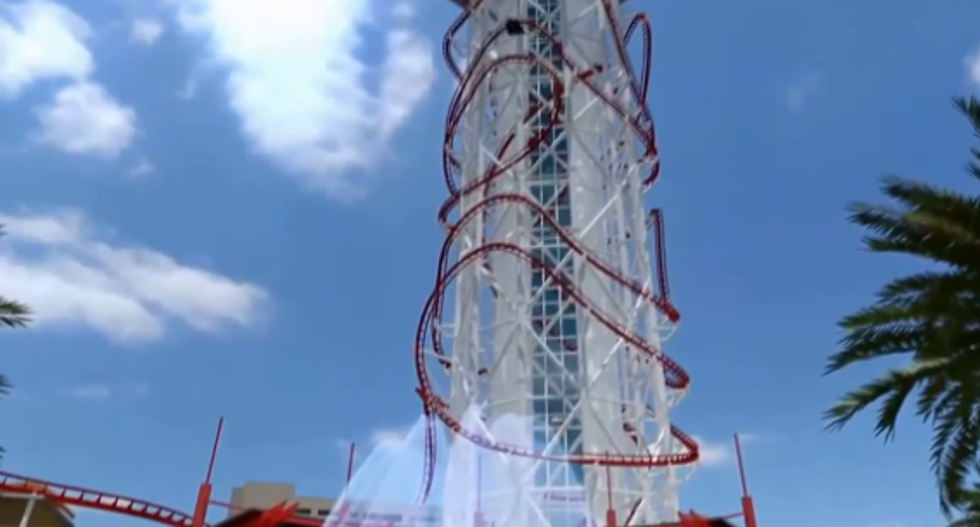 Colossal! World&#8217;s Tallest Roller Coaster &#8216;Skyscraper&#8217; [Video]