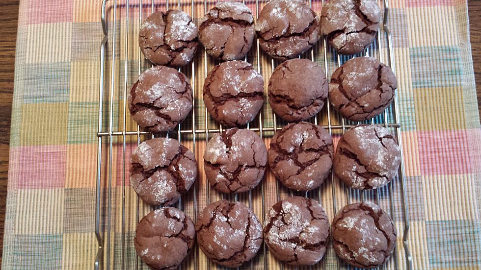 Fudge Crinkle Cookies