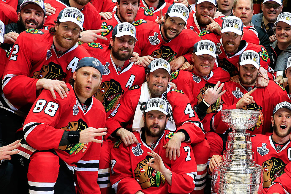 Watch the Blackhawks Celebrate Their Win by Singing [Video]