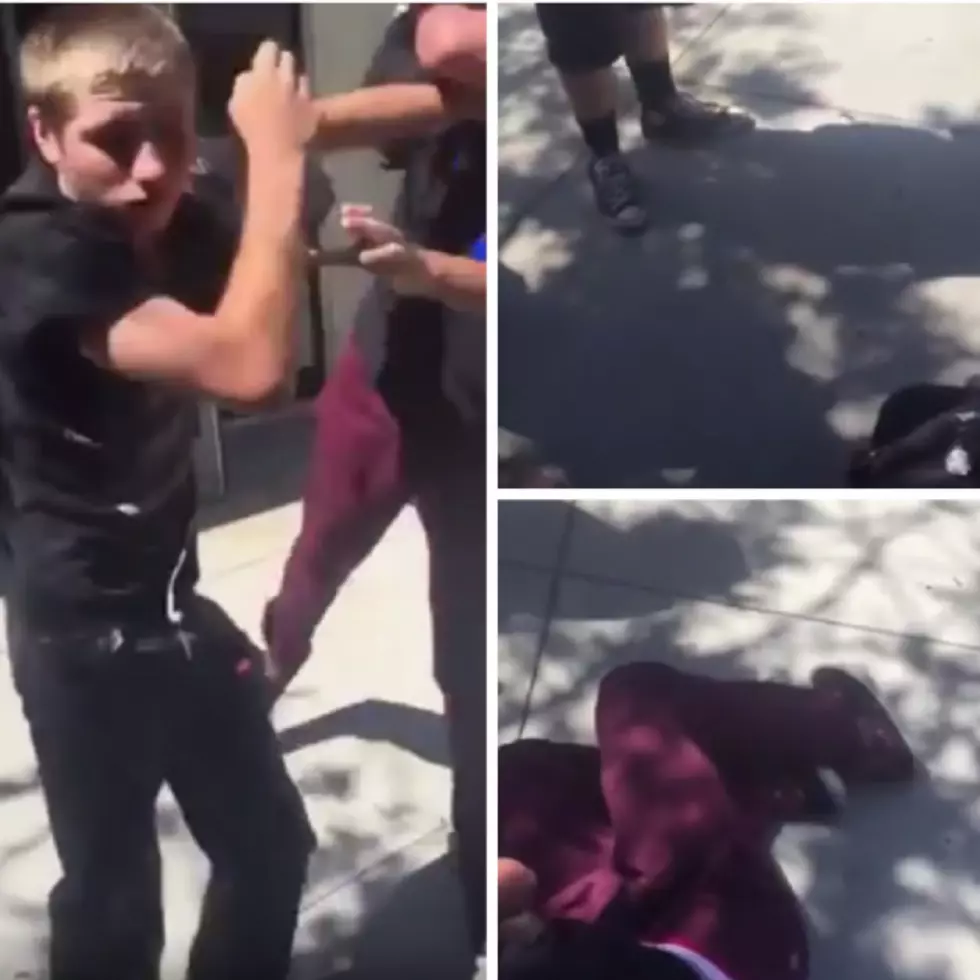 Teen Beats up a Blind High School Kid.