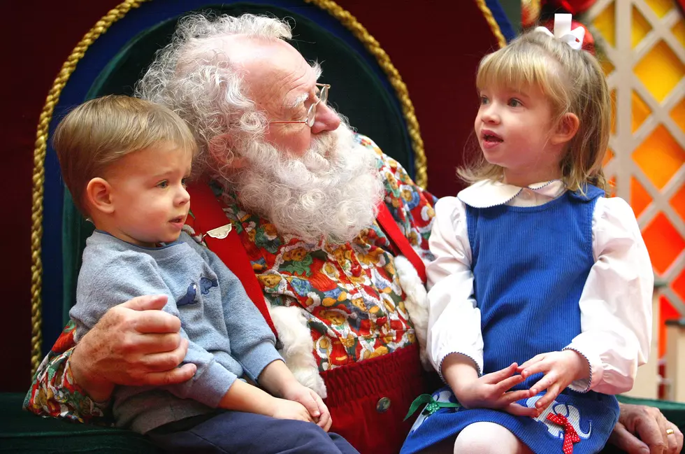 Santa Arriving At Area Malls This Weekend