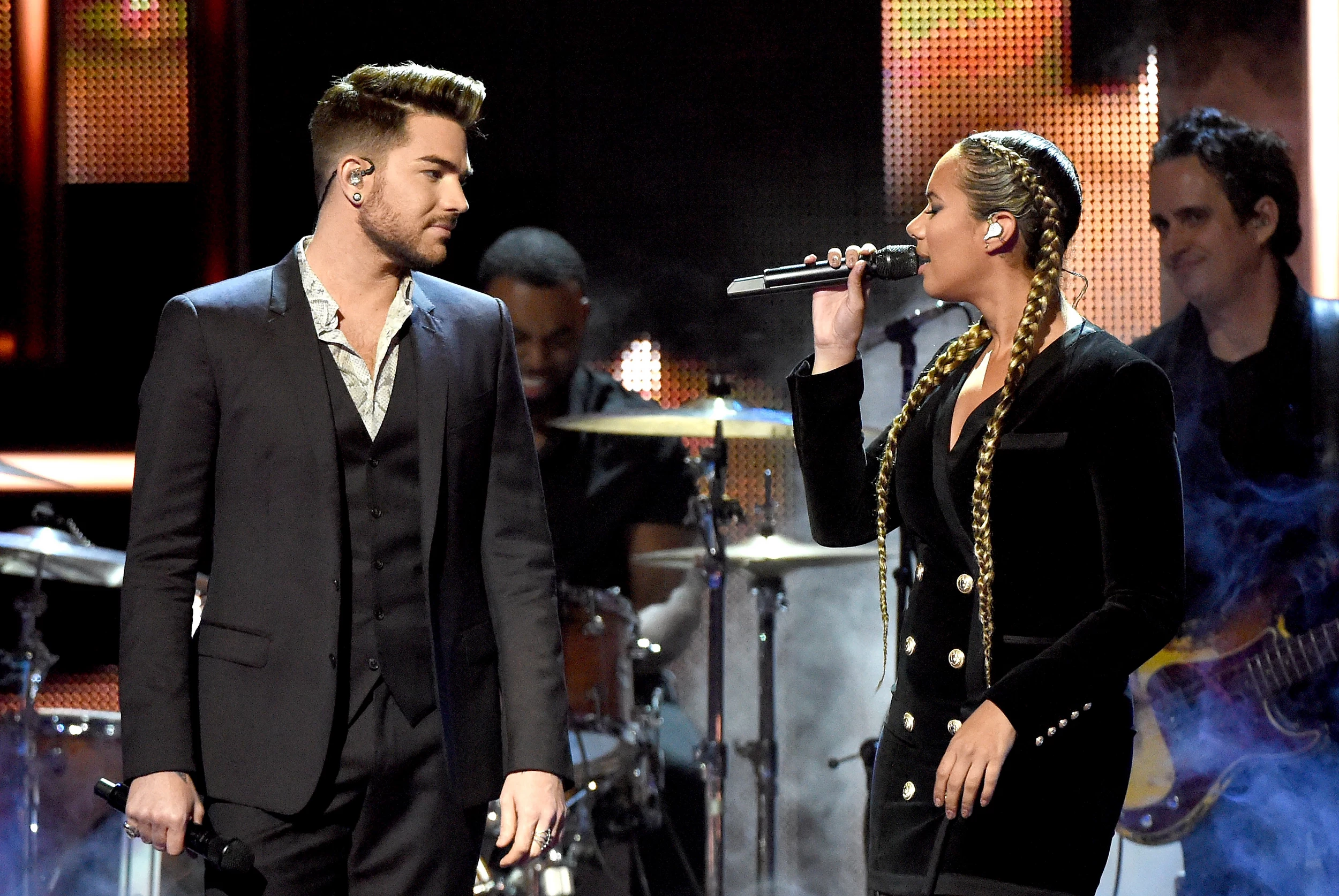 Hear Adam Lambert & Leona Lewis' Version of 'Girl Crush'