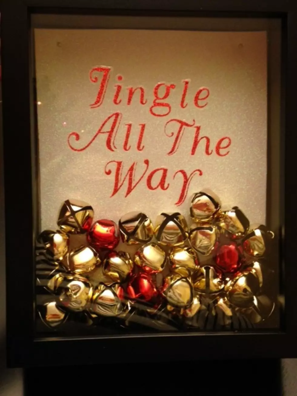 Make This Jingle Bell Shadowbox in 3 Easy Steps [WATCH]