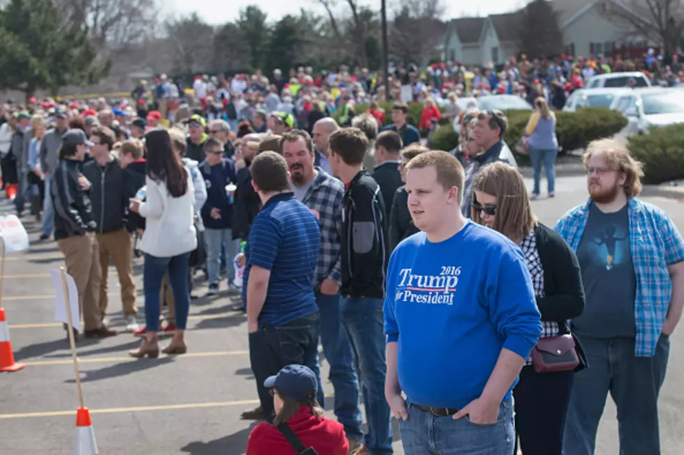 Punches and Pepper Spray fly at Janesville Trump Rally [Video]