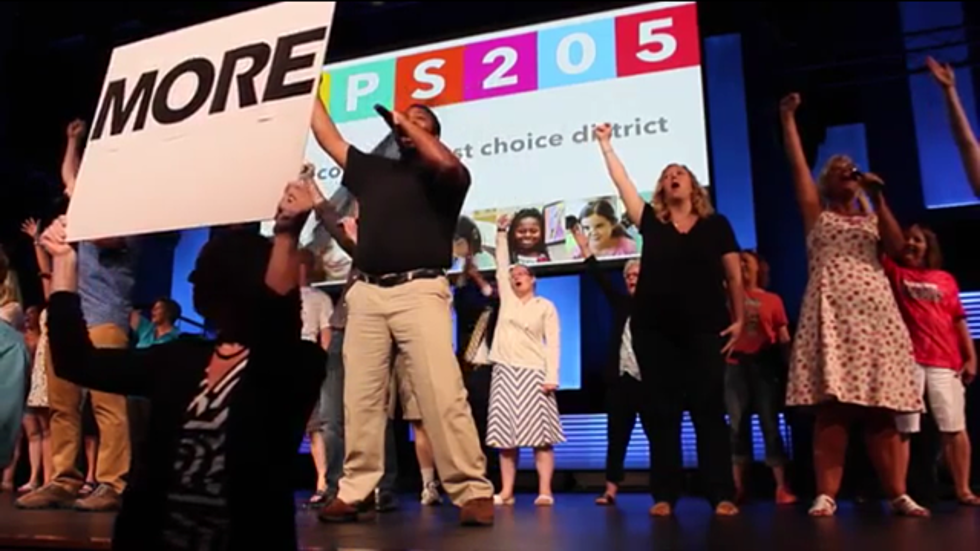 Rockford Public Schools’ Flash Mob Tribute to Les Miserables