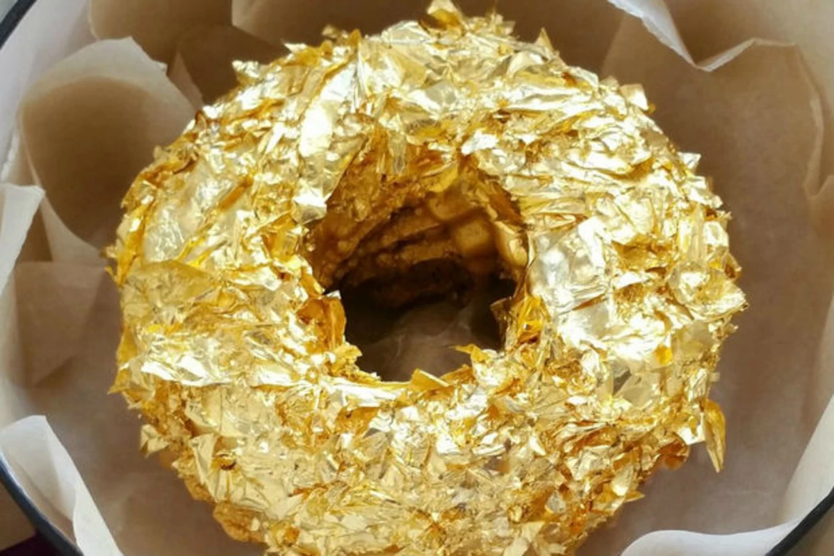 24K Gold Doughnuts