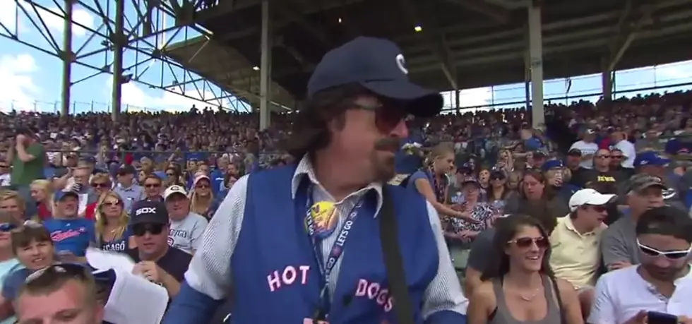 Stephen Colbert Sold Hot Dogs At Wrigley Field, and its All Caught on Video