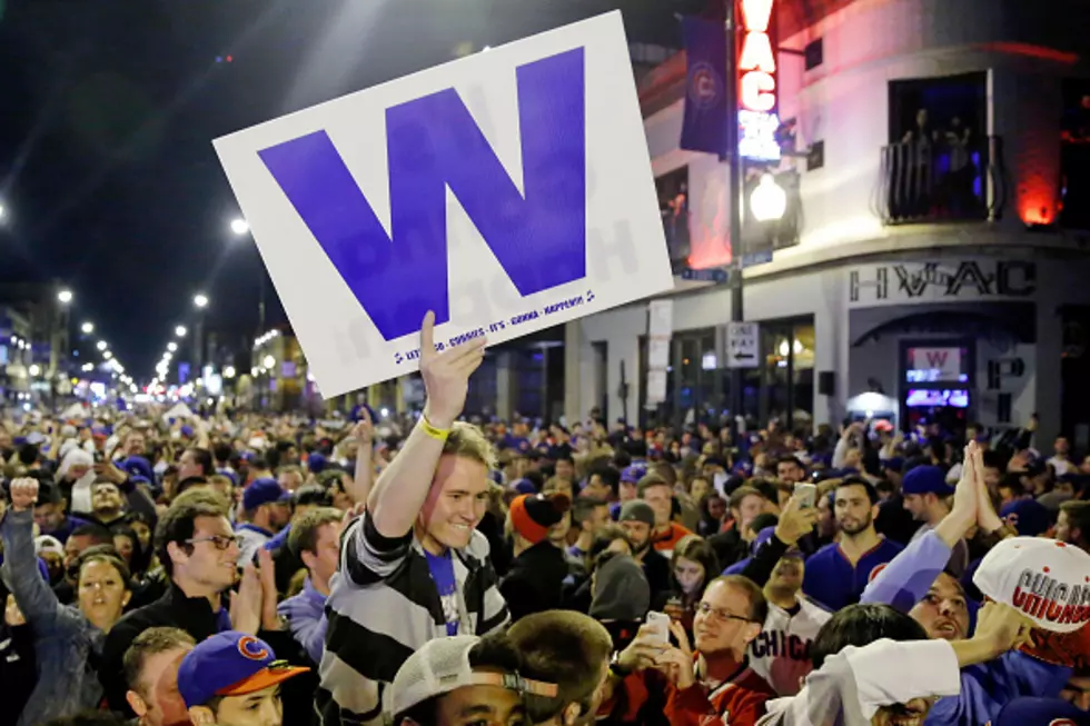 Here Is A Look One Final Time Of Fans Singing Go Cubs Go A Mile Away