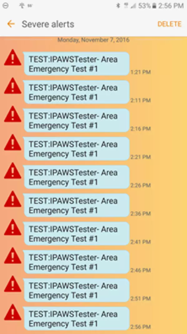 Stateline Residents got an ‘IPAWS Test Alert’ on Your Phones, Here’s