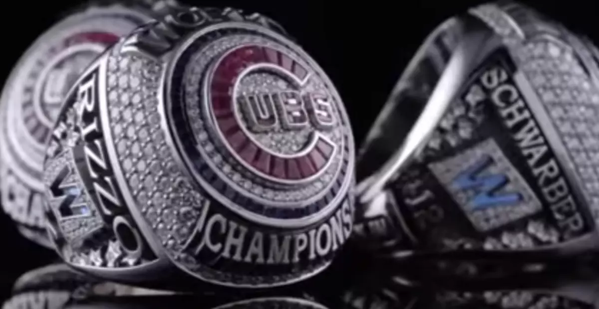 Photos: Cubs receive World Series rings at Wrigley Field - The