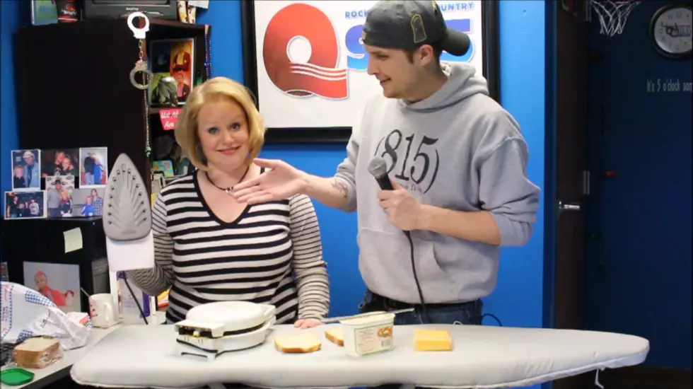 Q98.5 Celebrates National Grilled Cheese Day