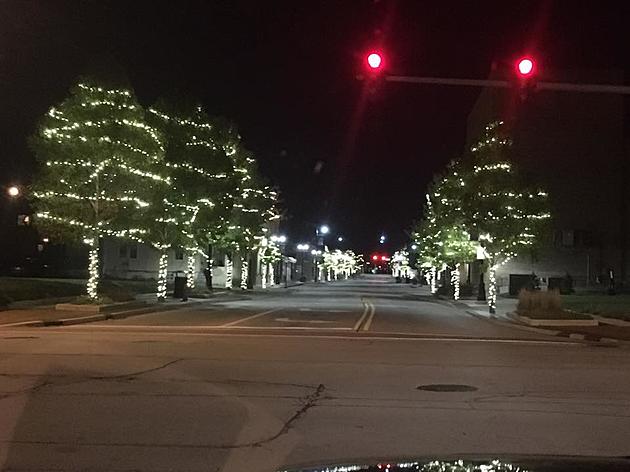 It&#8217;s October and the Christmas Lights Are Turned on in DeKalb