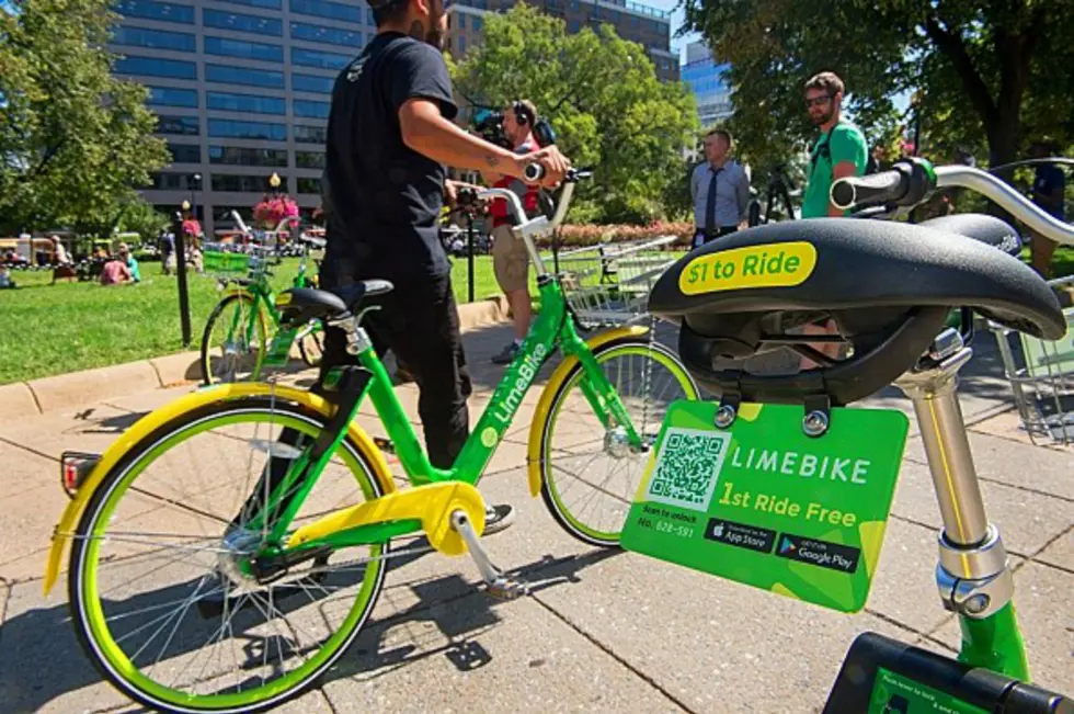 LimeBikes Spotted in Rockford In All The Wrong Places