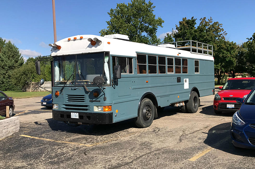 What’s Up With This Random Bus In Rockford?