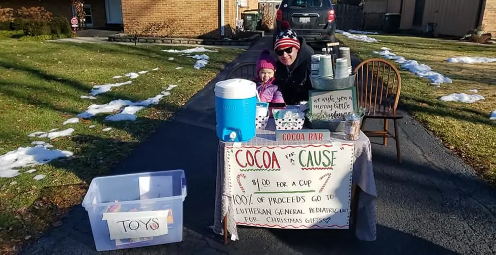 Illinois Girl Has Cocoa Stand To Buy Toys For Sick Kids