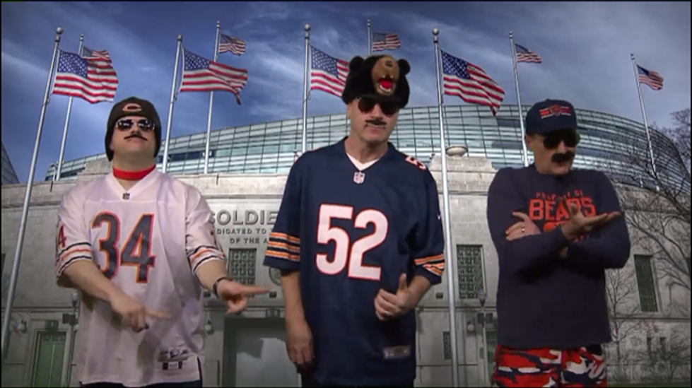 Superfans Sing &#8216;Da Bears Are Back In Town&#8217;