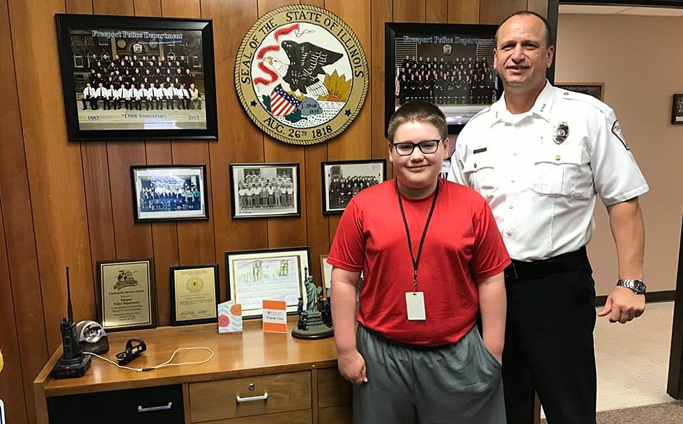 Freeport Boy Becomes 'Police Chief For The Day'