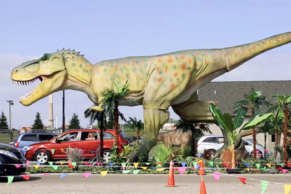 New Drive Thru Dinosaur Park Will Be 90 Minutes From Rockford