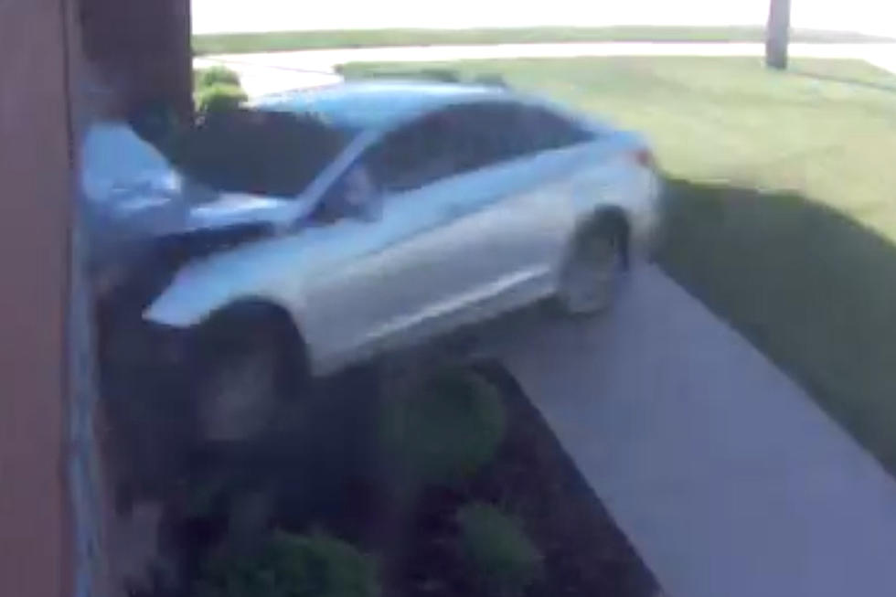 WATCH: Car Smashes into an Illinois Police Dept. Building at Full Speed