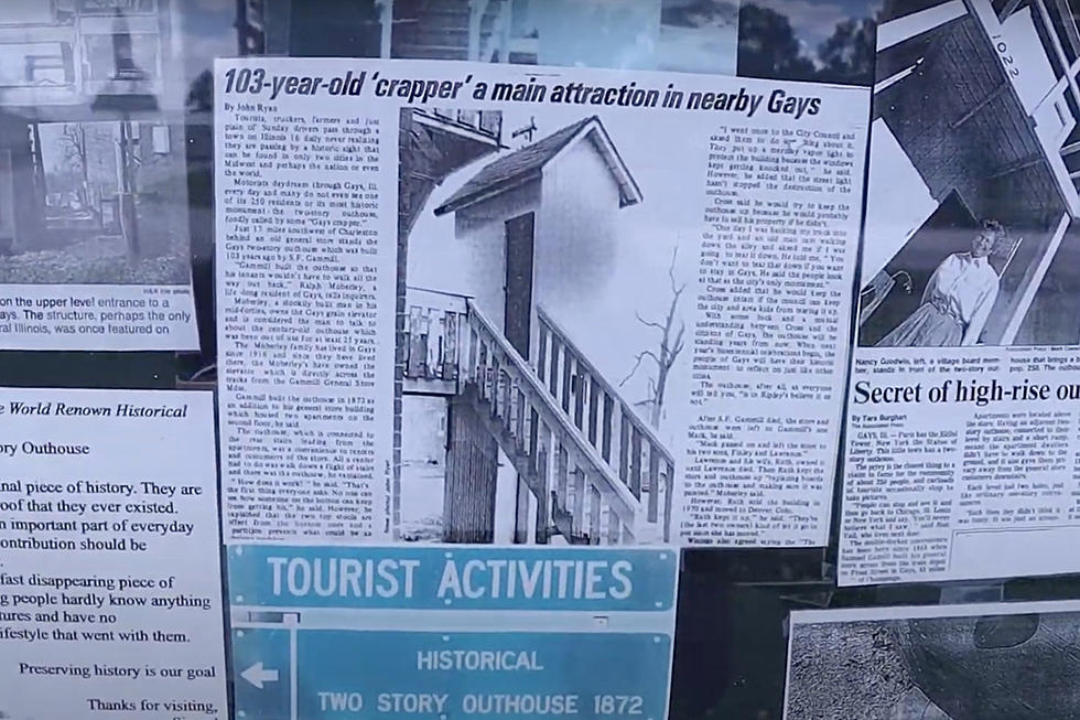 Two-Story Outhouses Were a Thing and One is Standing in Illinois