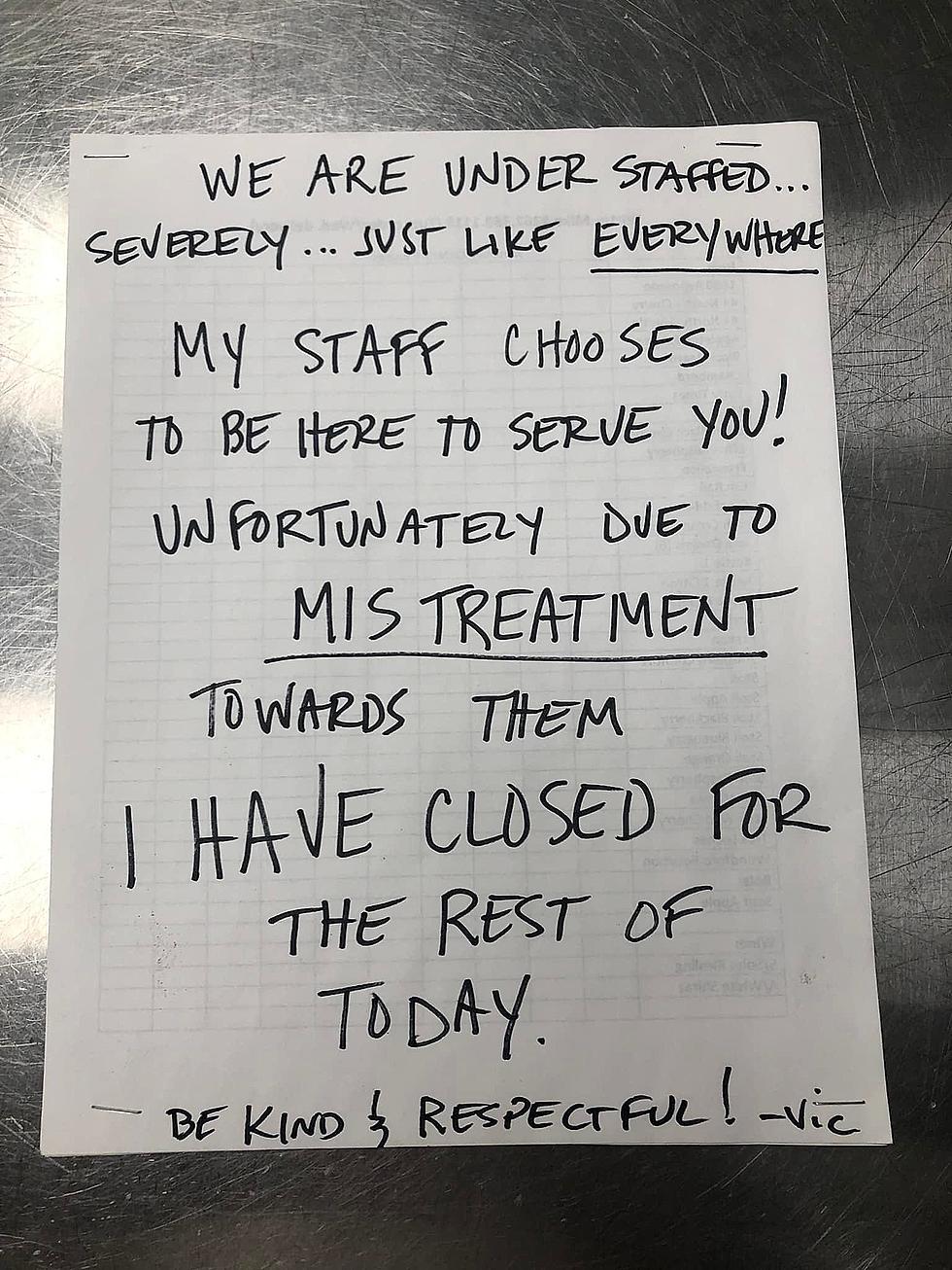 Wisconsin Diner Closes Due to Rude Behavior of Customers