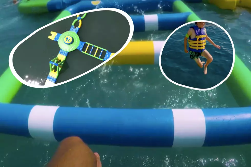 New Floating Obstacle Course Opens For Splashing Good Time In Illinois