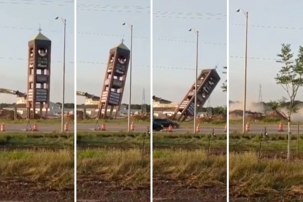 The Clocktower In Rockford Illinois Was Demolished in 2018