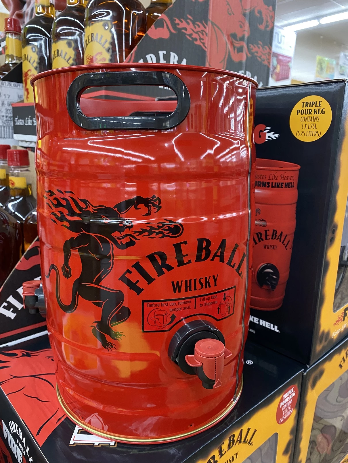 Fireball Shots Cheers