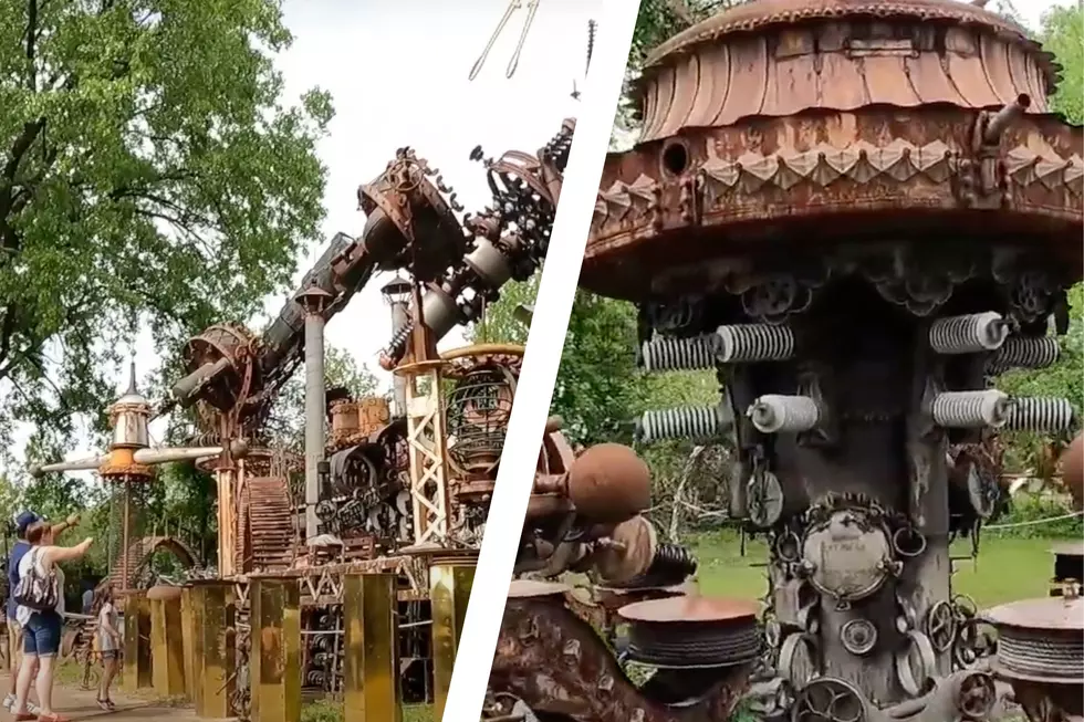 It&#8217;s Not Junk, It&#8217;s The World&#8217;s Largest Scrap Metal Sculpture In Wisconsin