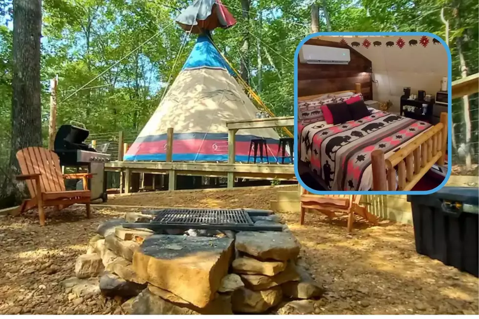  Luxury Teepee Glamping In IL's  Shawnee National Forest