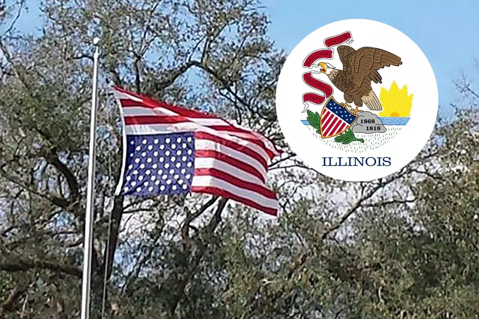 Is Flying an American Flag Upside Down Illegal in Illinois?