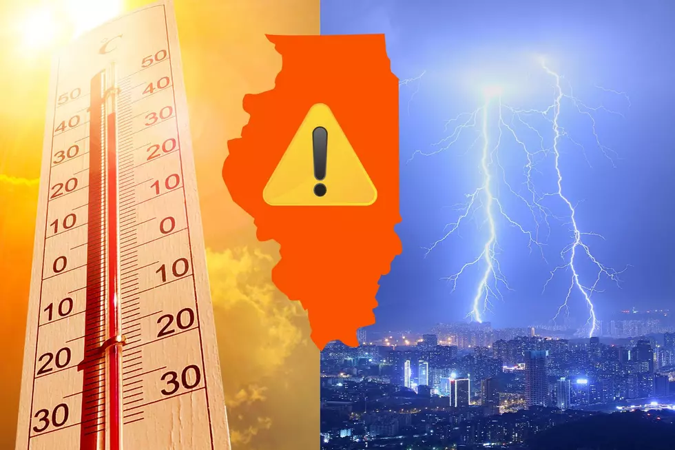 Illinois Weather Gets Severe Storms Then Long Stretch of Brutal Heat