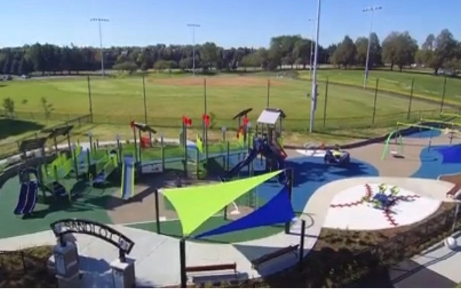 Unique, Baseball-Themed, Inclusive Playground in Illinois