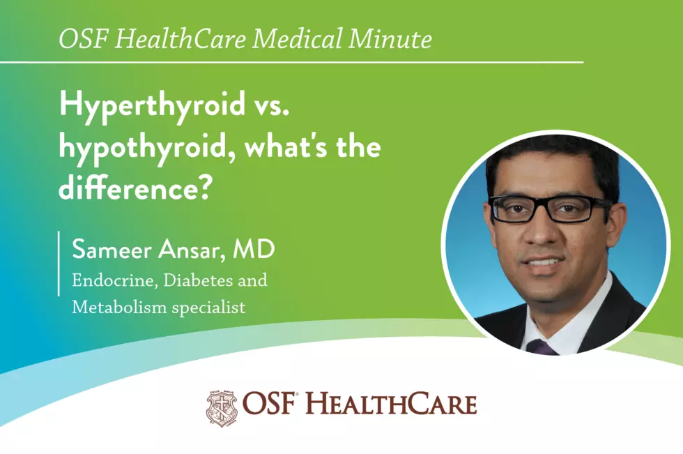 The Difference Between An Overactive And Underactive Thyroid