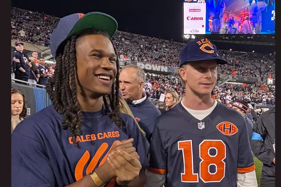 Chicago Teen Meets PCA at Bears Game, Then Makes a Big Ask