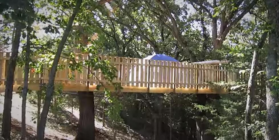 This Iowa Resort Lets You Camp In A Treehouse