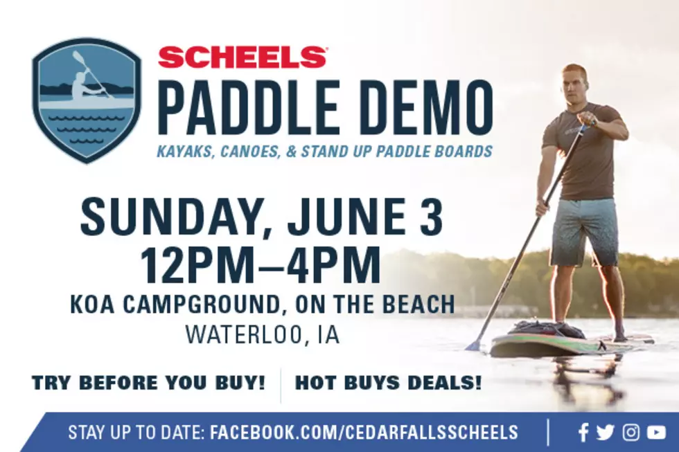 Scheels Paddle Demo Is This Weekend