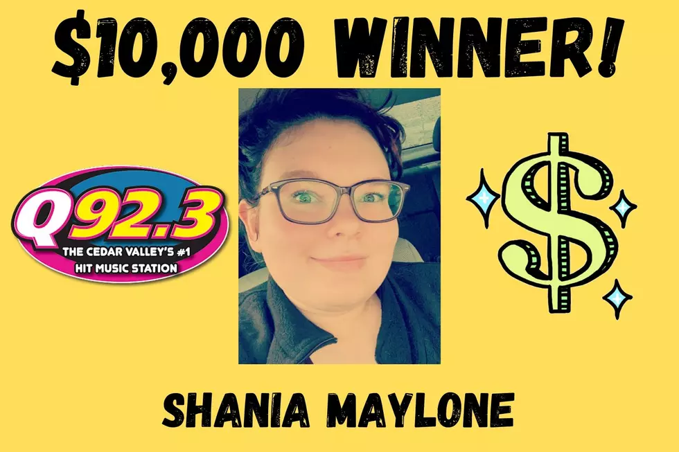 Shania wins $10,000 with Q92.3!