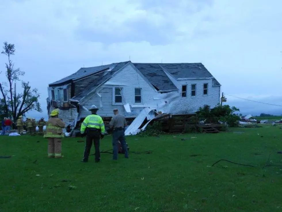 Elderly Couple Rescued From Storm-Damaged Home; One Injured [Gallery]