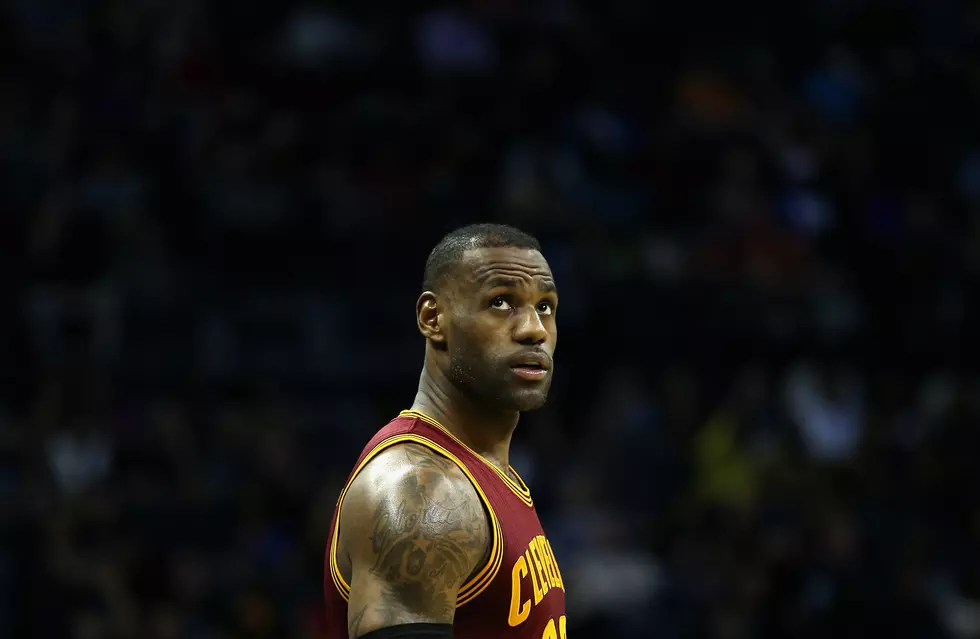 LeBron James Rips UNI Basketball