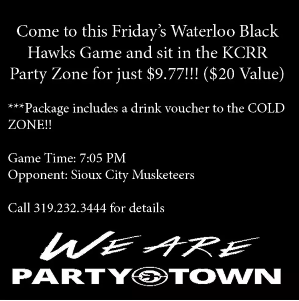 KCRR Night @ Black Hawks vs. Musketeer