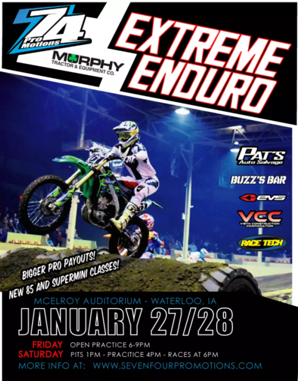 EnduroCross This Weekend at McElroy